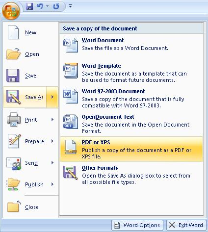 Dokumentų konvertavimas į PDF